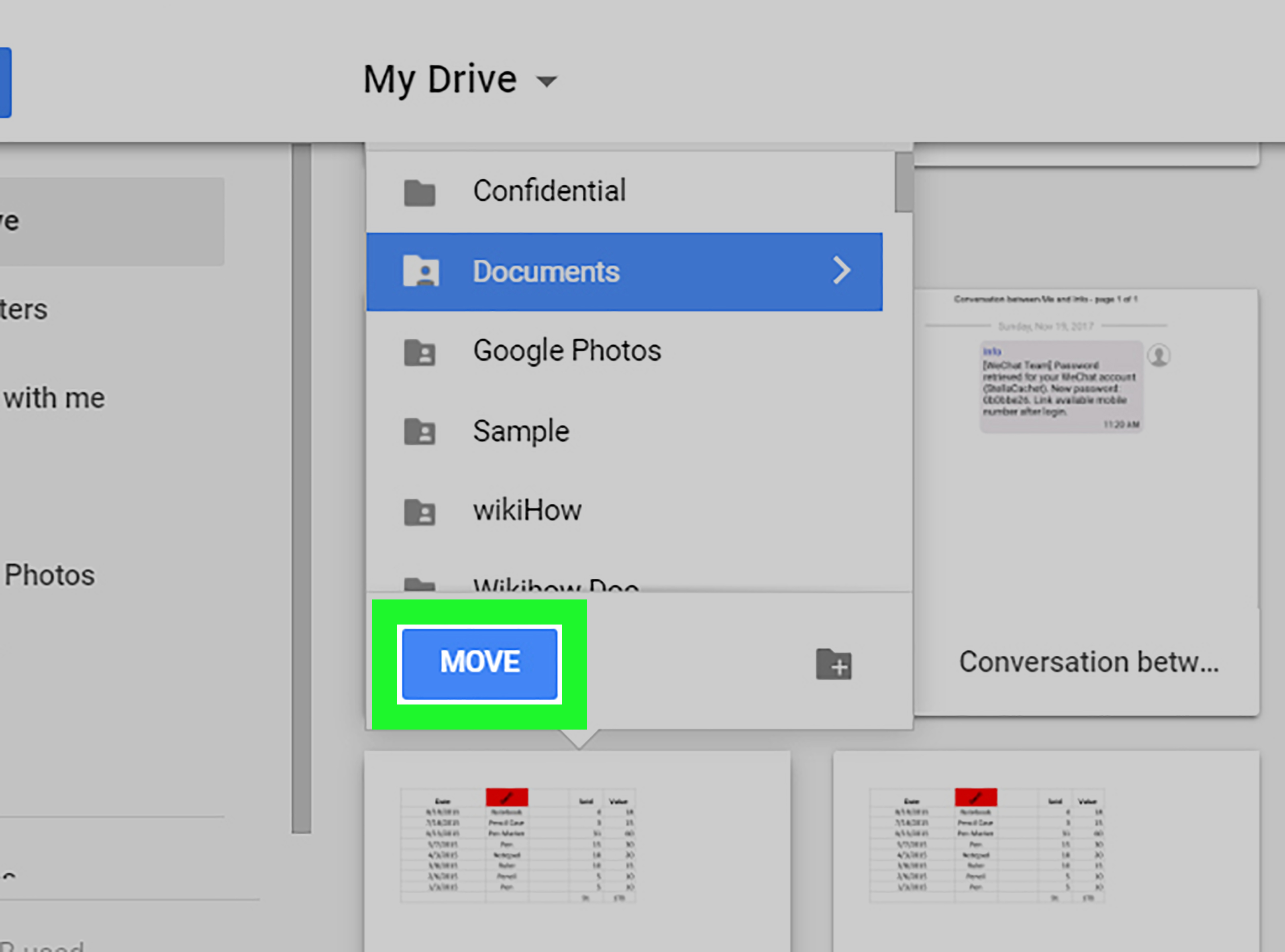 google drive for mac settings